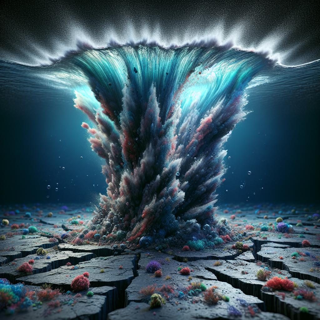 Underwater Earthquake Rumble Art