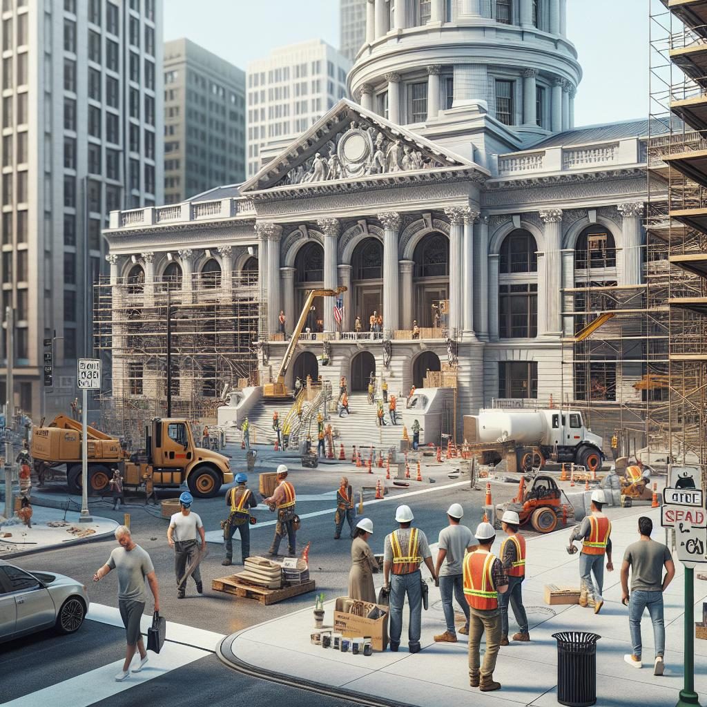 "City hall renovation concept"