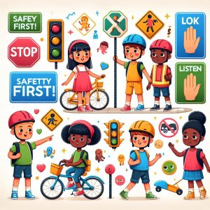 Child safety awareness poster