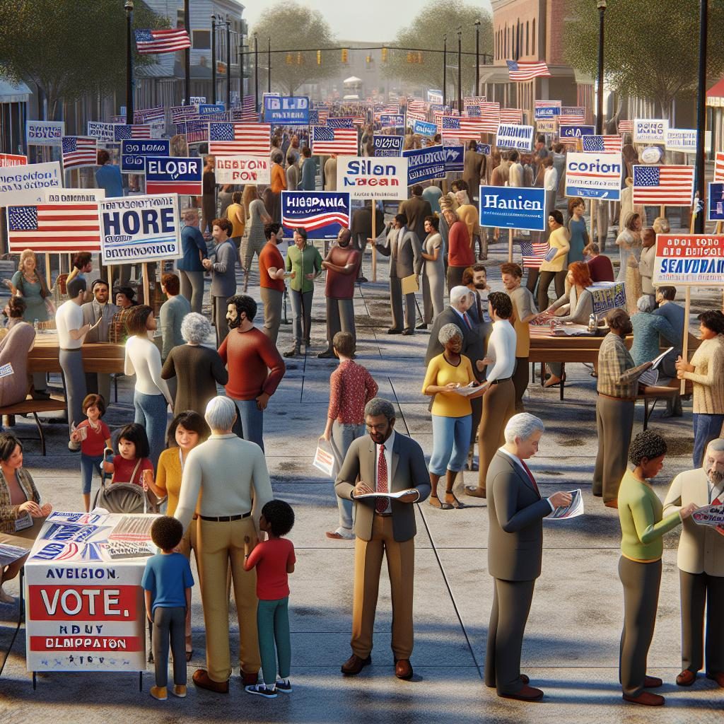 Political campaign landscape