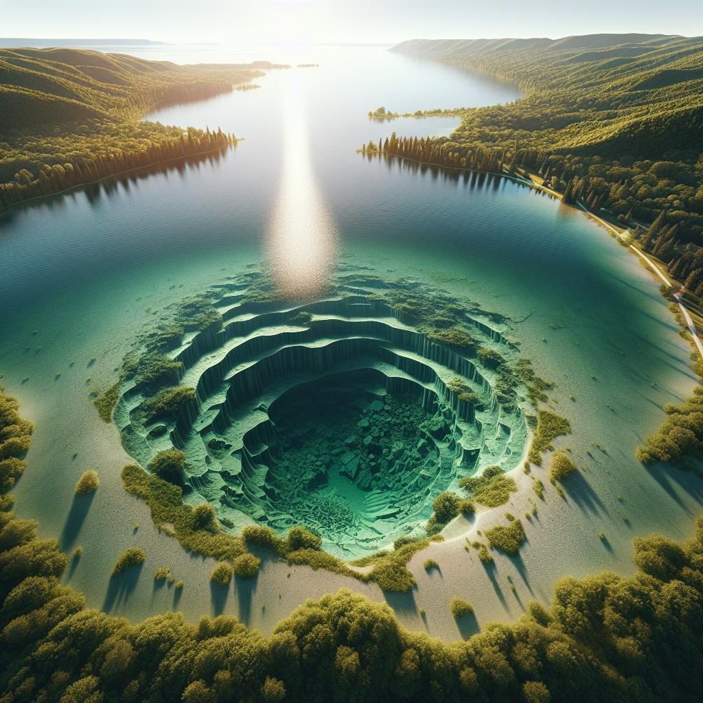 Lake Michigan Craters