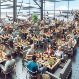 "Airport Dining Delight"