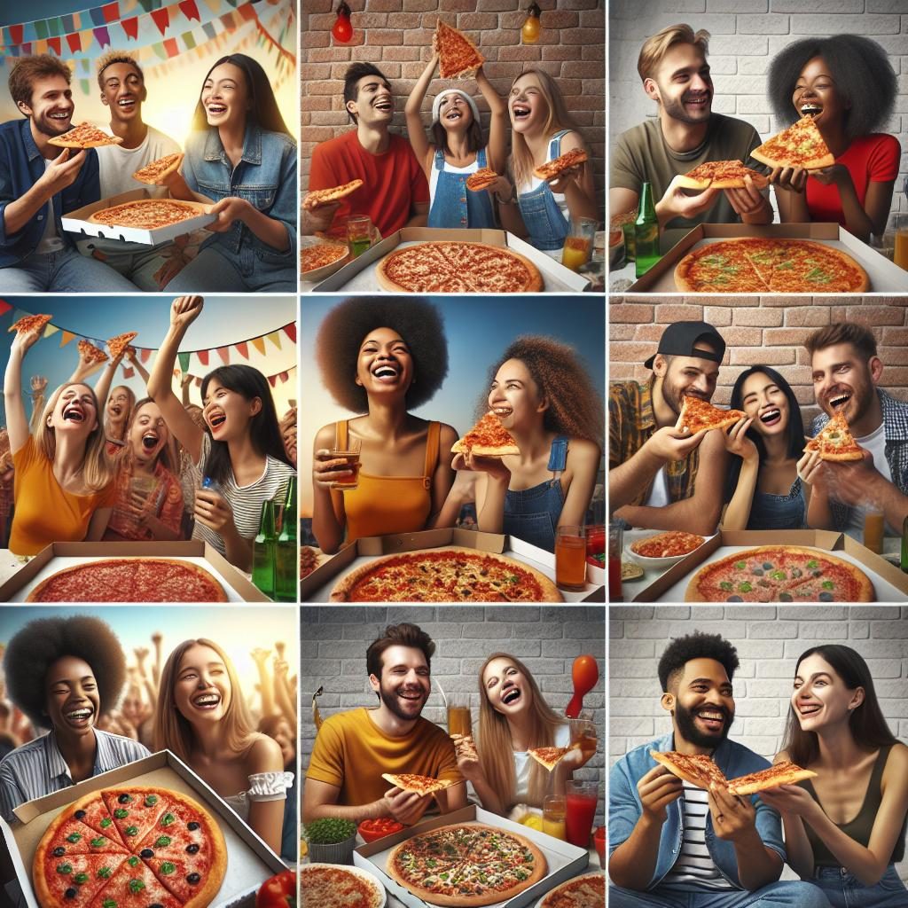 "Pizza Celebration Montage"