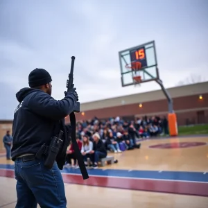 Gun-Wielding Suspect Arrested at Pontiac School Basketball Game, Community on High Alert