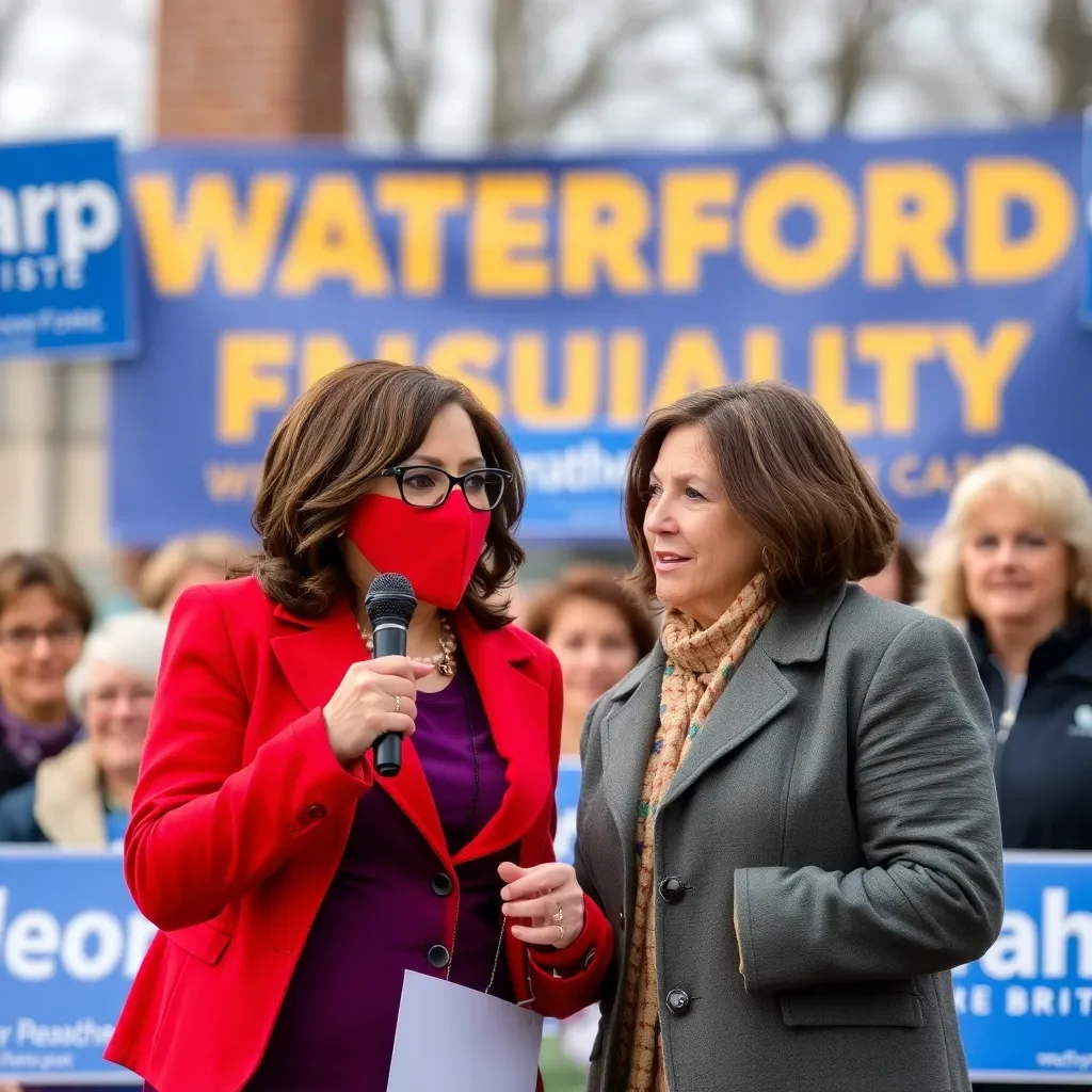 Waterford Township Hosts Rally with Kamala Harris and Tim Walz as Residents Share Insights on Key Issues Ahead of Elections