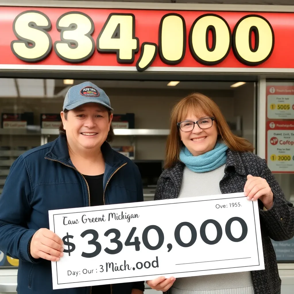 Two Friends in Westland, Michigan Win Over $384,000 Lottery Jackpot