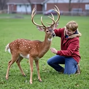 Heartwarming Deer Rescue Captivates Farmington Hills Community