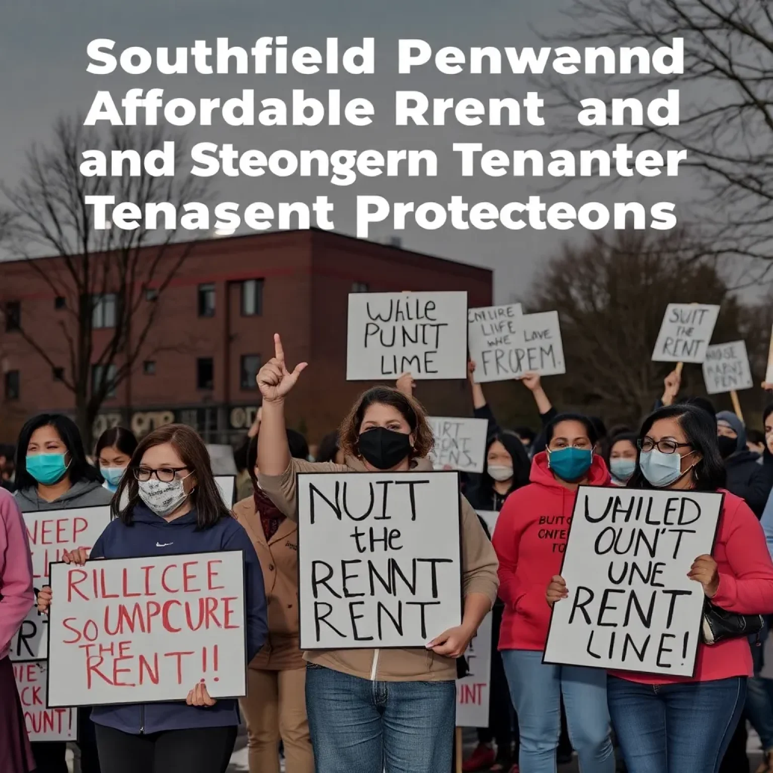 Southfield Residents Unite to Demand Affordable Rent and Stronger Tenant Protections