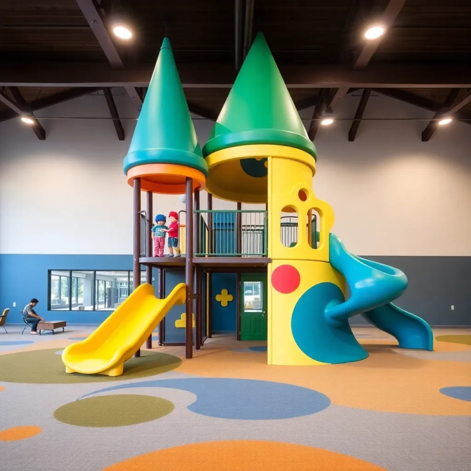 Exciting New FREE Four-Story Playscape Opens at Oak Pointe Church for Novi Families!