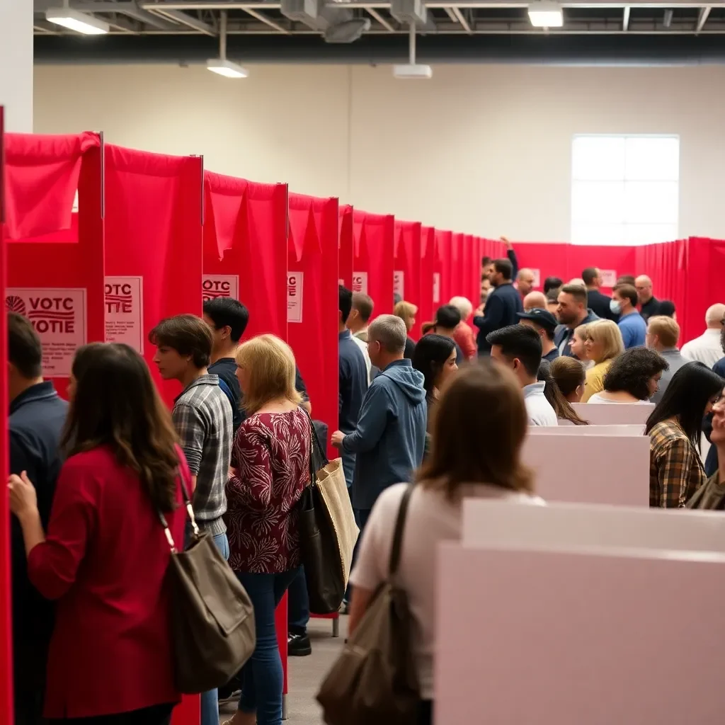 Election Excitement in Michigan: City-Wide Voting Surge with Record-Breaking Early Turnout