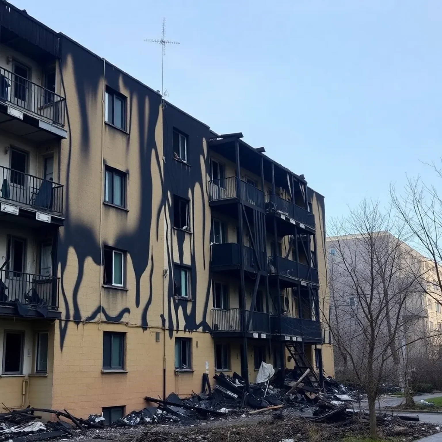 Tragic Fire Claims Life and Leaves Several Injured in Southfield Apartment Complex