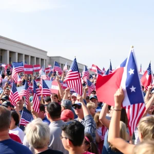 Trump Supporters Rally in Farmington, Michigan, Stirring Election Day Excitement