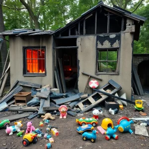 Canton Township Family Devastated by Fire, Two Young Children Lose Their Lives