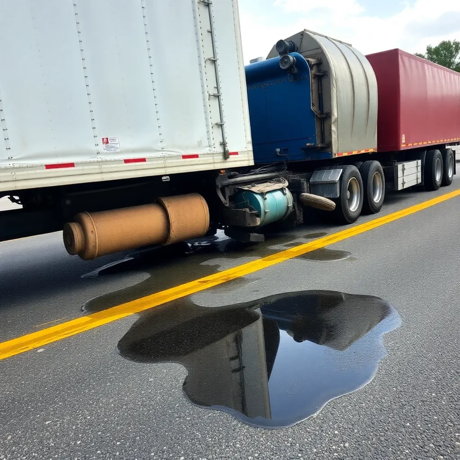 Wayne County Truck Accident Leads to Major Diesel Fuel Spill on I-94