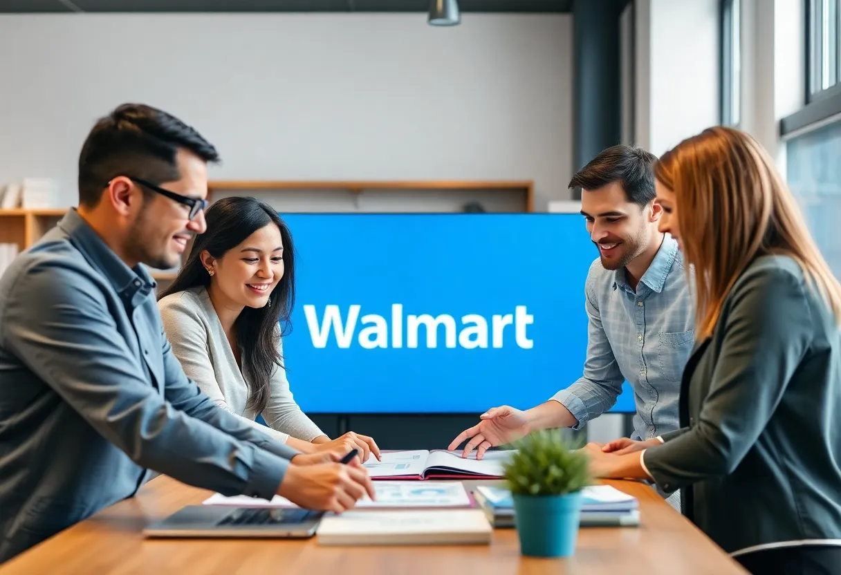 Marketing agencies strategizing for Walmart e-commerce success.