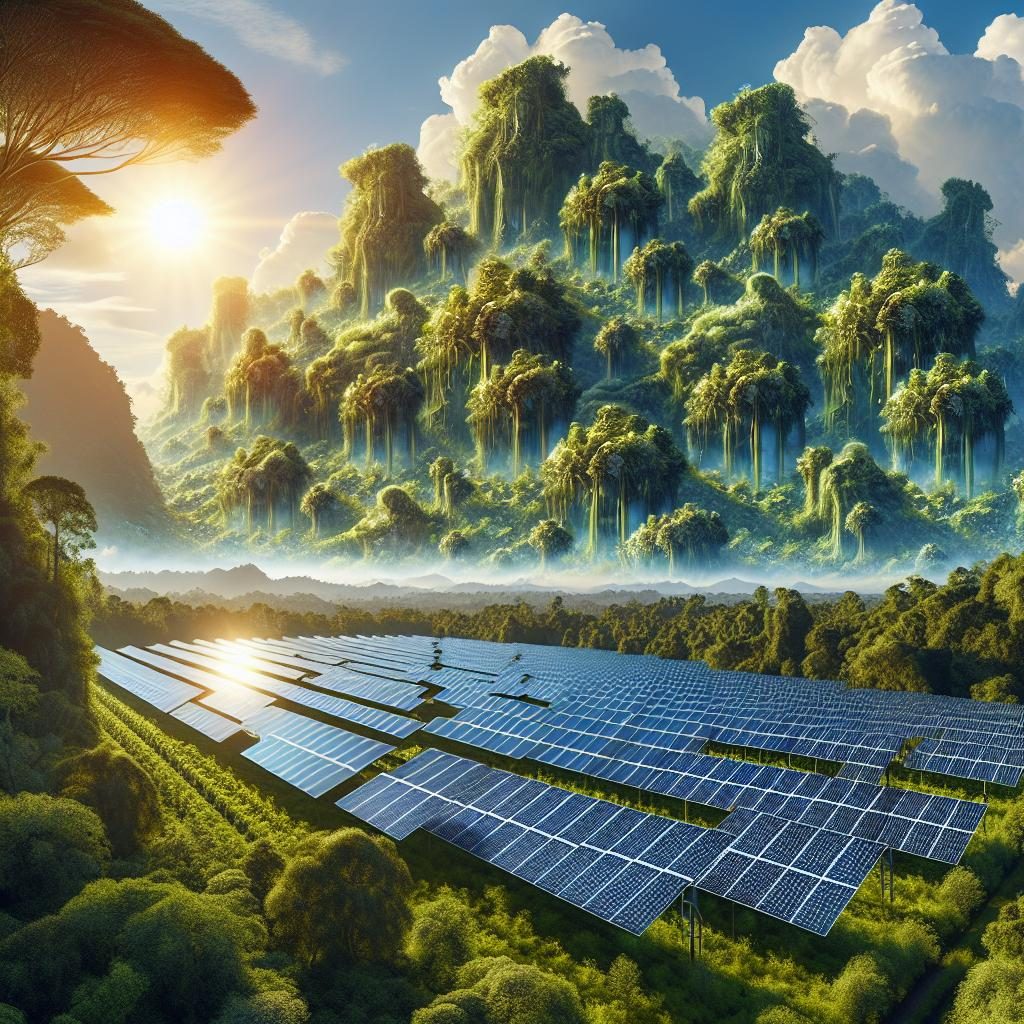 Solar Panels and Forests