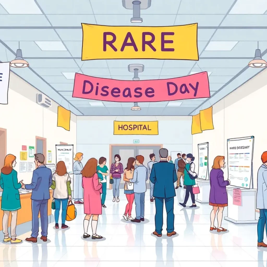 Attendees celebrate Rare Disease Day at Hospital Kuala Lumpur